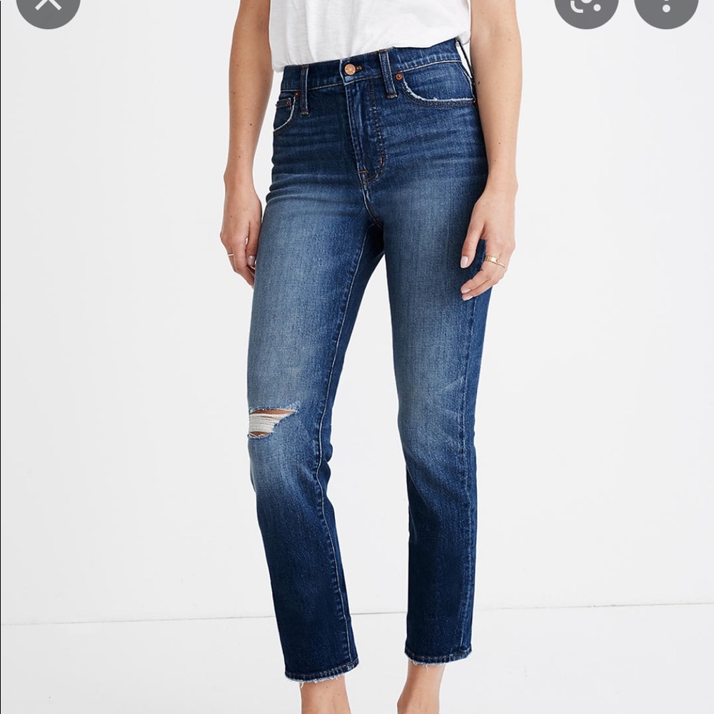 Madewell Perfect Vintage Crop Jean